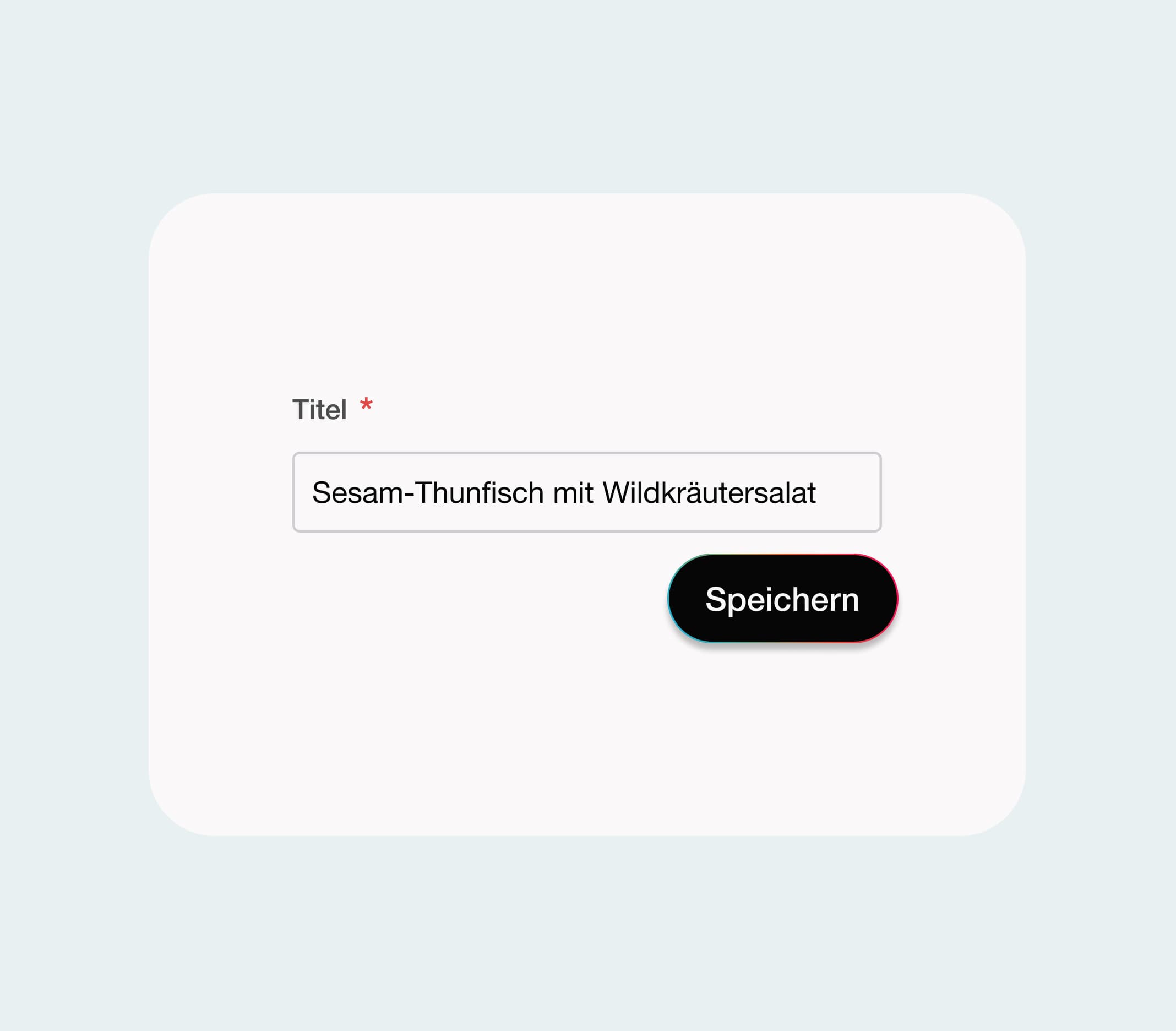 Illustration of fast menu editing
